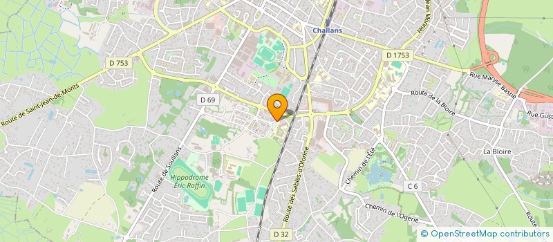 localisation de l'entreprise RESULTAT à CHALLANS