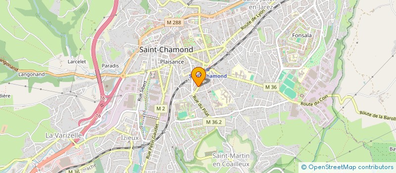 localisation de l'entreprise RESULTAT PLUS à SAINT-CHAMOND