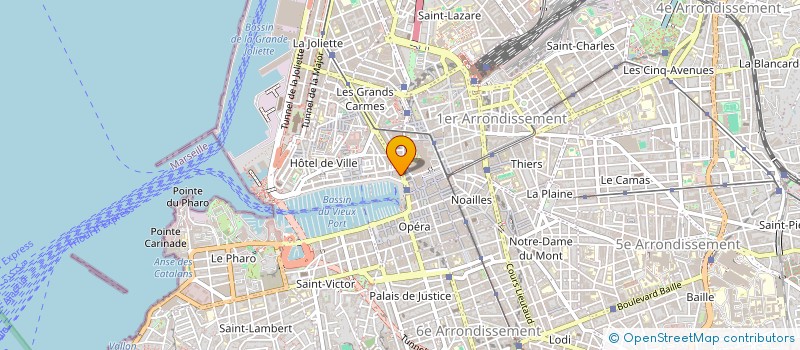 localisation de l'entreprise RESURGENCE à MARSEILLE