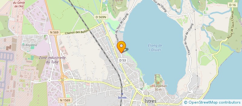 localisation de l'entreprise RESYL  ISTRES