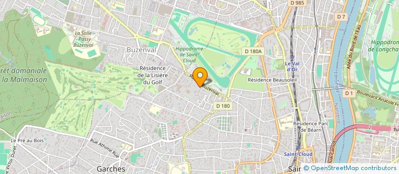 localisation de l'entreprise RESYLIAN à GARCHES