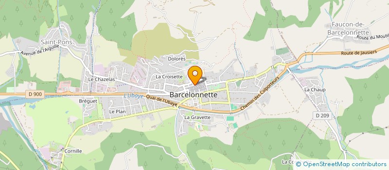 localisation de l'entreprise RESYLOU à BARCELONNETTE