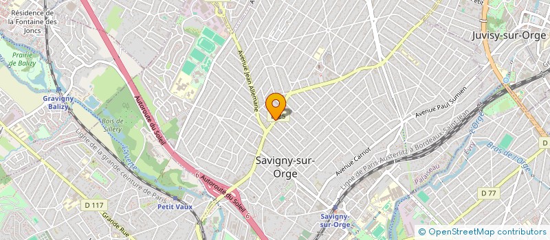 localisation de l'entreprise RET FAM  SAVIGNY-SUR-ORGE