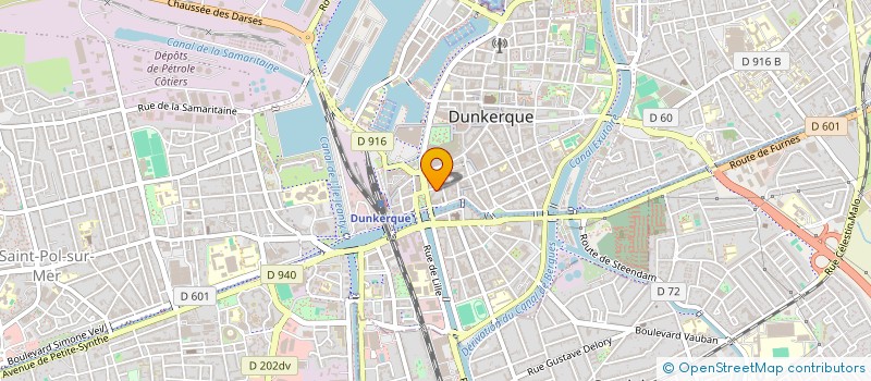localisation de l'entreprise RETABLES DE FLANDRE à DUNKERQUE
