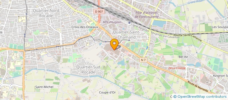 localisation de l'entreprise RETAIL AVIGNON à AVIGNON