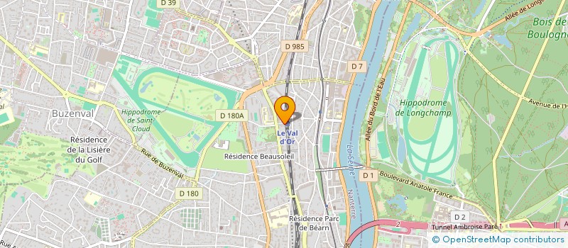 localisation de l'entreprise RETAIL BOOST à SAINT-CLOUD