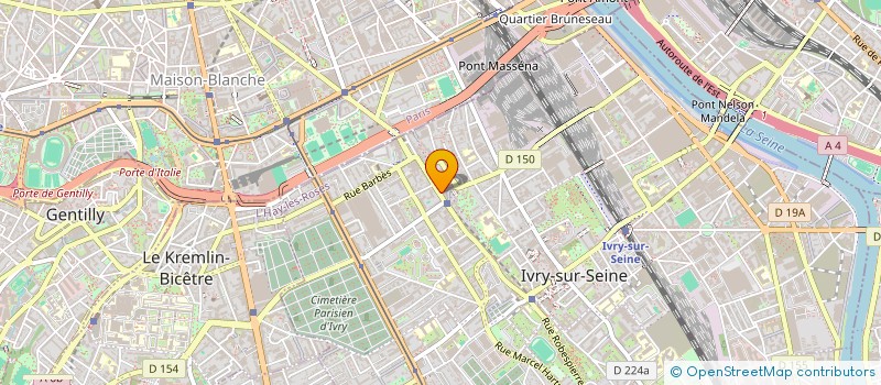 localisation de l'entreprise RETAIL&DETAIL à IVRY-SUR-SEINE