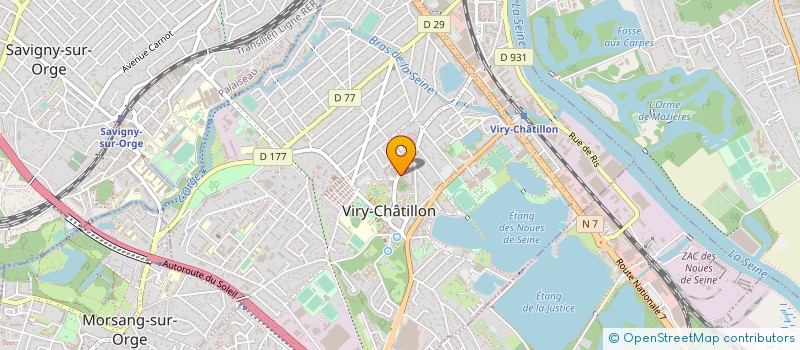 localisation de l'entreprise RETAIL MARKET à VIRY-CHATILLON