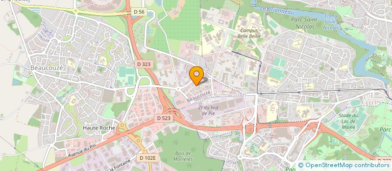 localisation de l'entreprise RETAIL MUTINY à ANGERS