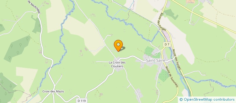 localisation de l'entreprise RETAIL PARTNERS FRANCE  SAINT-SAIRE