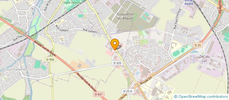 localisation de l'entreprise RETAIL & SERVICES à LAMBRES-LEZ-DOUAI