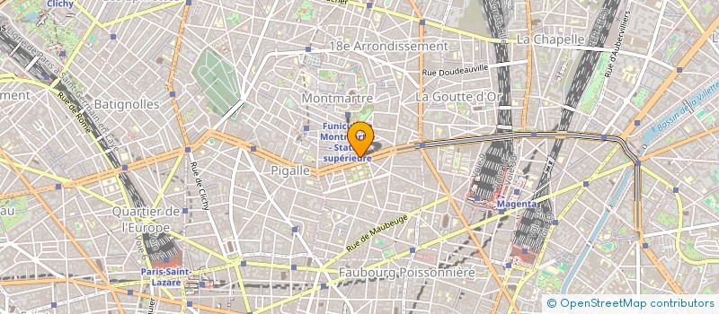 localisation de l'entreprise RETAIL TYCOON EUROPE  PARIS 18