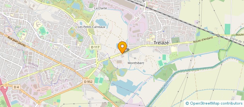 localisation de l'entreprise RETAILLEAU à TRELAZE