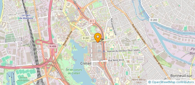 localisation de l'entreprise RETAILORS CRETEIL SOLEIL  CRETEIL