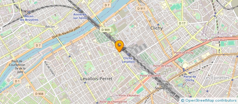 localisation de l'entreprise RETAILORS EURALILLE à LEVALLOIS-PERRET