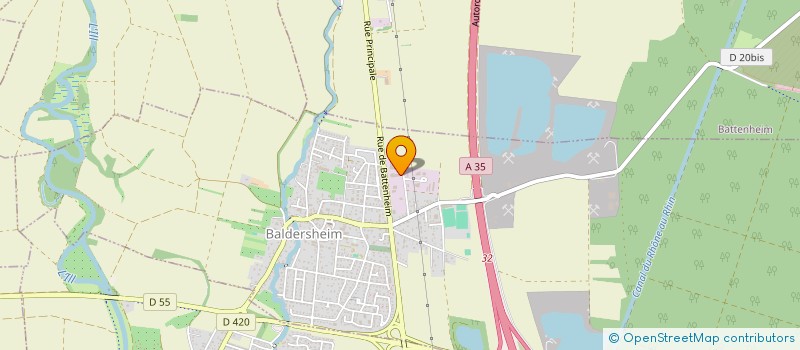 localisation de l'entreprise RETAPFUT à BALDERSHEIM