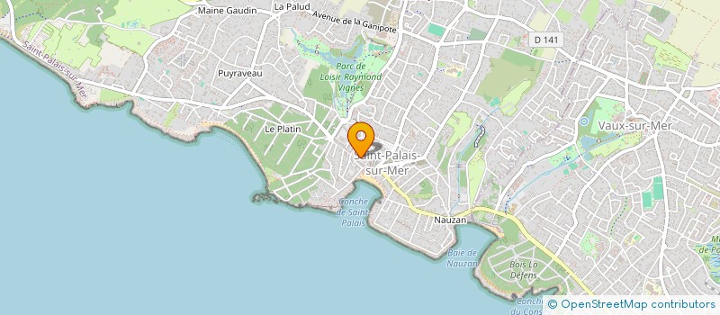 localisation de l'entreprise RETEX  SAINT-PALAIS-SUR-MER