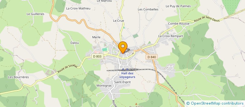 localisation de l'entreprise RETEX46  MARTEL