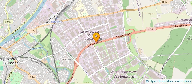 localisation de l'entreprise RETH THEAR  SAINT-OUEN-L'AUMONE