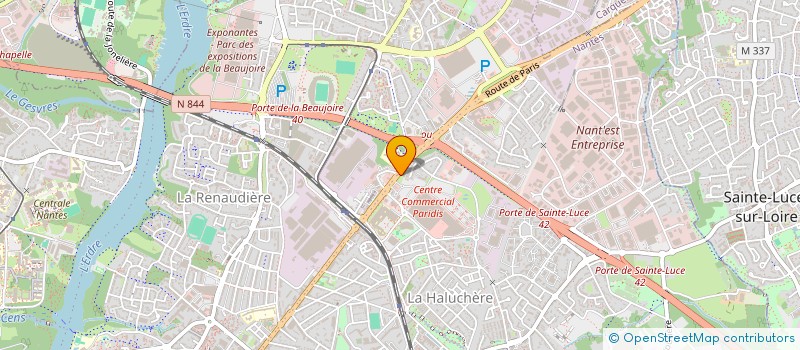 localisation de l'entreprise RETHO à NANTES