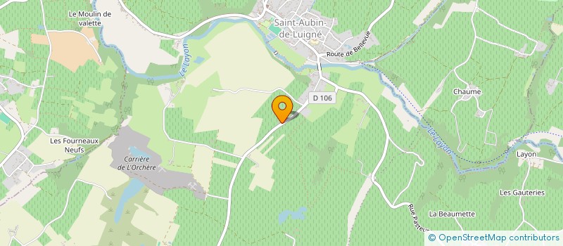 localisation de l'entreprise RETHORE  VAL-DU-LAYON