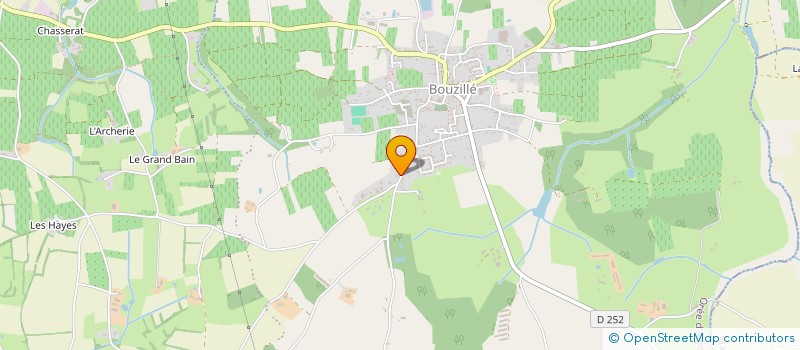 localisation de l'entreprise RETIENS TES REVES  OREE D'ANJOU