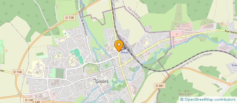 localisation de l'entreprise RETIF DANIEL SARL à GISORS