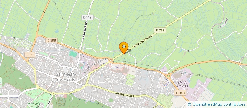 localisation de l'entreprise RETIMS  SAINT-JEAN-DE-MONTS