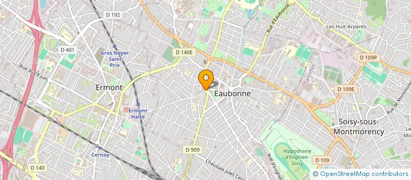 localisation de l'entreprise RETINA à EAUBONNE