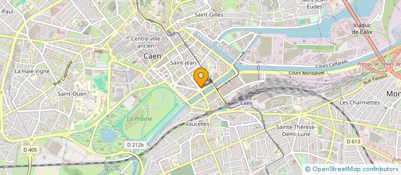 localisation de l'entreprise RETINE REPTILE à CAEN