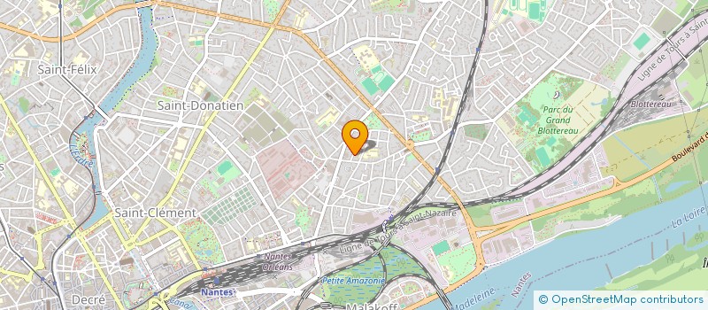 localisation de l'entreprise RETISS à NANTES