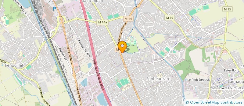 localisation de l'entreprise RETO A LA ESPERANZA - FRANCE  SAINT-ALBAN