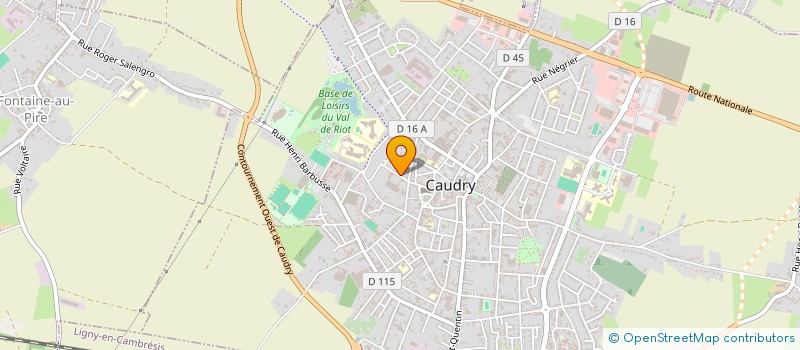 localisation de l'entreprise RETORDAGE DE CAUDRY à CAUDRY