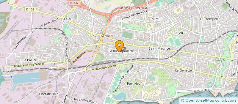 localisation de l'entreprise RETORIK à LA ROCHELLE