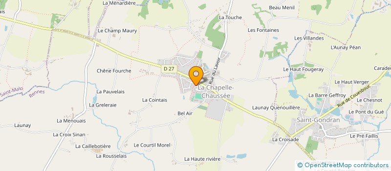 localisation de l'entreprise RETORKAD  LA CHAPELLE-CHAUSSEE