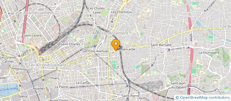 localisation de l'entreprise RETOUCHE 101 à MARSEILLE