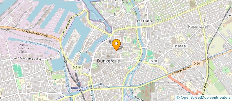 localisation de l'entreprise RETOUCHE EXPRESS à DUNKERQUE