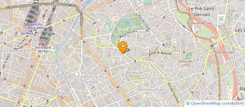 localisation de l'entreprise RETOUCHE PRADIER  PARIS