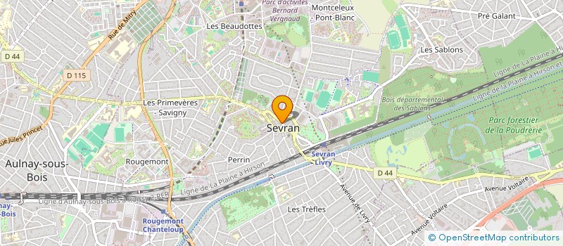 localisation de l'entreprise RETOUCHERIE CELINE à SEVRAN