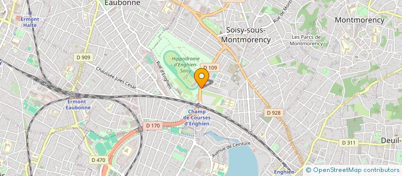 localisation de l'entreprise RETOUCHERIE ELYSEE à SOISY-SOUS-MONTMORENCY