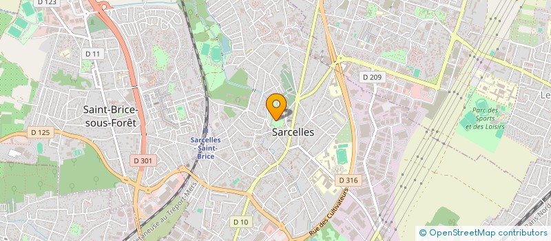 localisation de l'entreprise RETOUCHERIE JO à SARCELLES