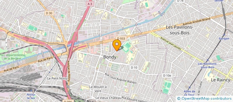 localisation de l'entreprise RETOUCHERIE LIBERTE à BONDY