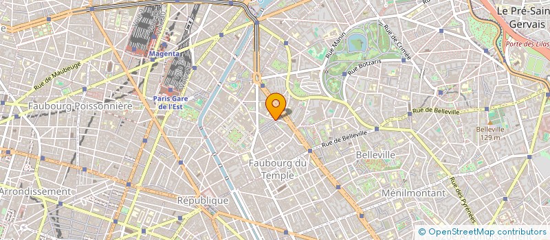 localisation de l'entreprise RETOUCHERIE MARINA  PARIS