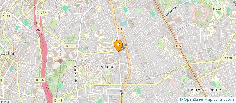 localisation de l'entreprise RETOUCHERIE VILLEJUIF à VILLEJUIF