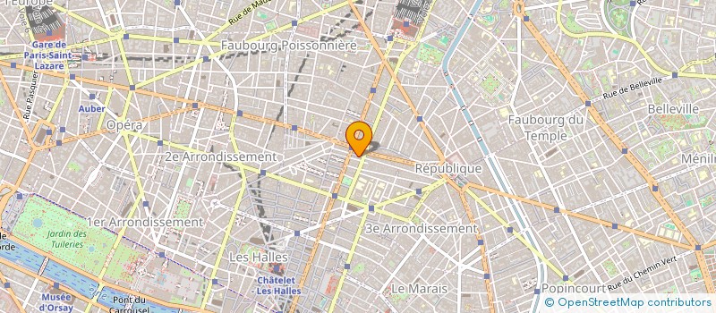 localisation de l'entreprise RETOUCHES APOLLINE à PARIS