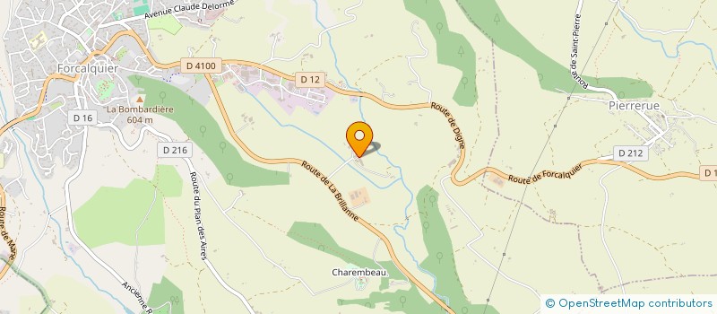 localisation de l'entreprise RETOUR A L'UN à FORCALQUIER