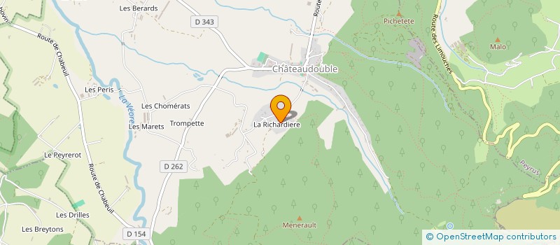 localisation de l'entreprise RETOUR A LA MAISON  CHATEAUDOUBLE