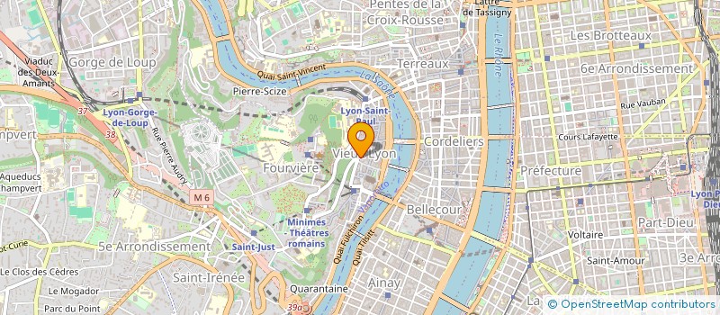 localisation de l'entreprise RETOUR AU SOURCES  LYON