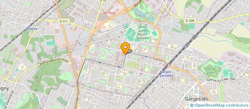 localisation de l'entreprise RETOUR AUX SOURCES à SARCELLES