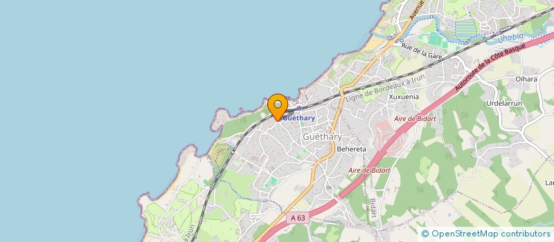 localisation de l'entreprise RETOUR D'ASIA  GUETHARY